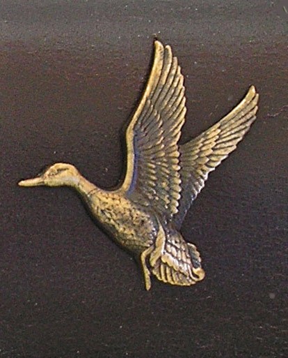 Flying Duck - Leather Key Fob
